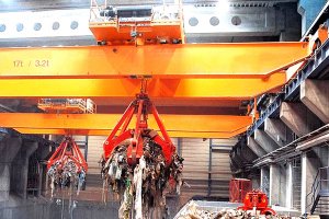 20 吨抓斗行吊可定制满足